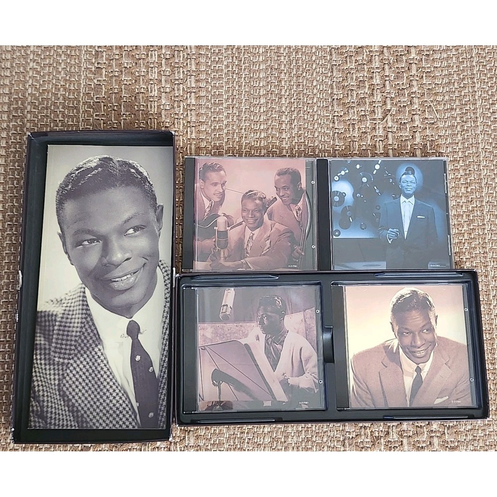 NAT KING COLE 4 Disc Box Set ~ Capitol Masters ~ 100 Songs